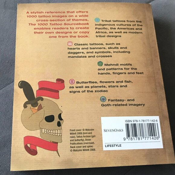 Lot of 3 Art New Age Books Tattoo Designs - Picture 7 of 16